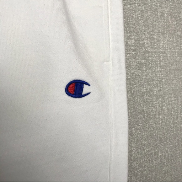 Champion Reverse Weave White Joggers - Picture 3 of 7